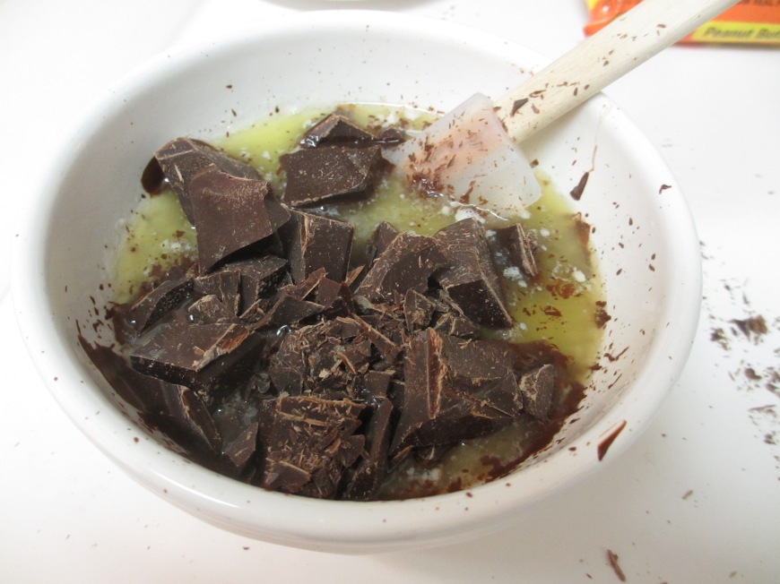 Chocolate + butter = delicious