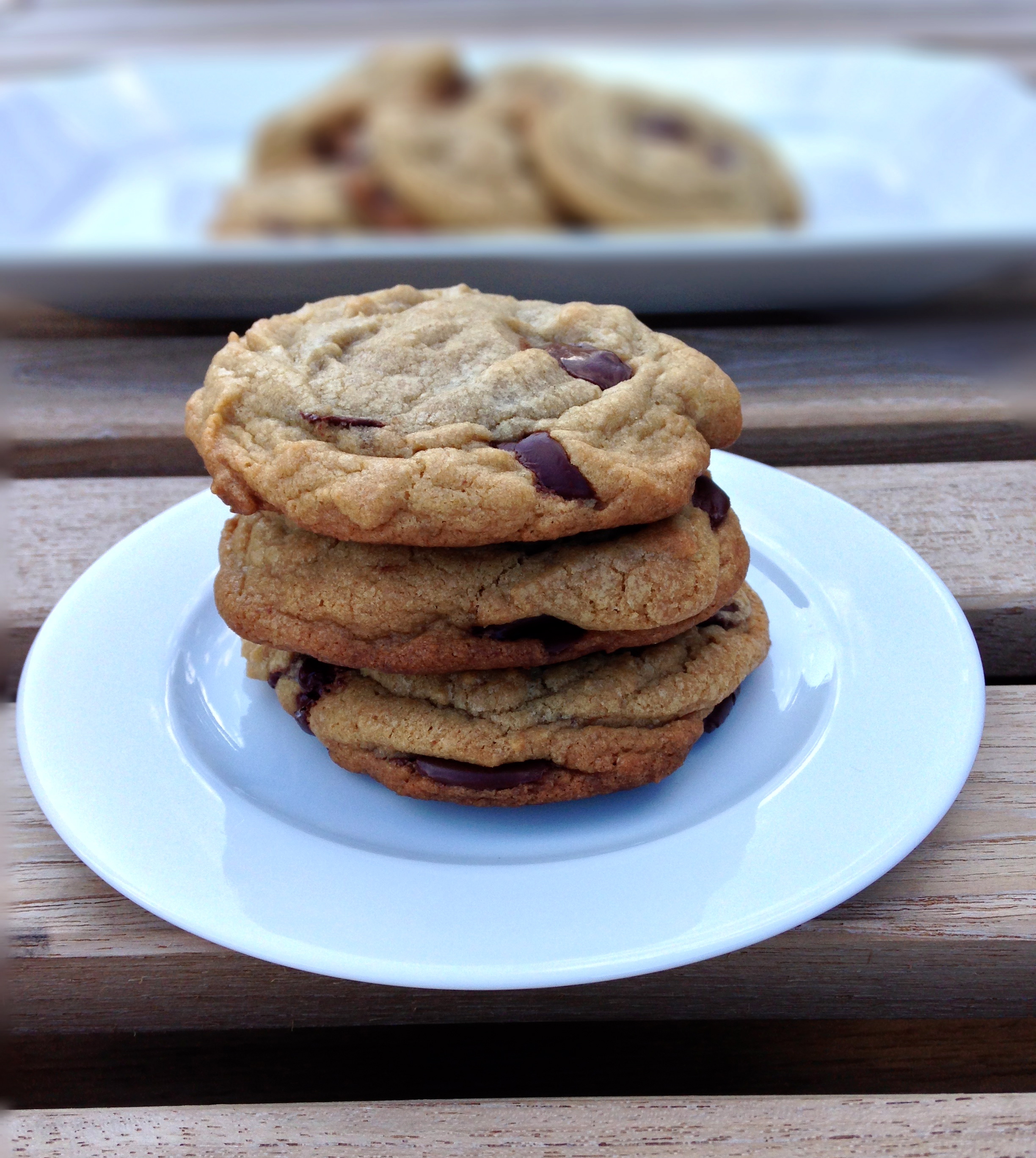 Perfect Chocolate Chip Cookies, made with browned butter | ChezCateyLou.com