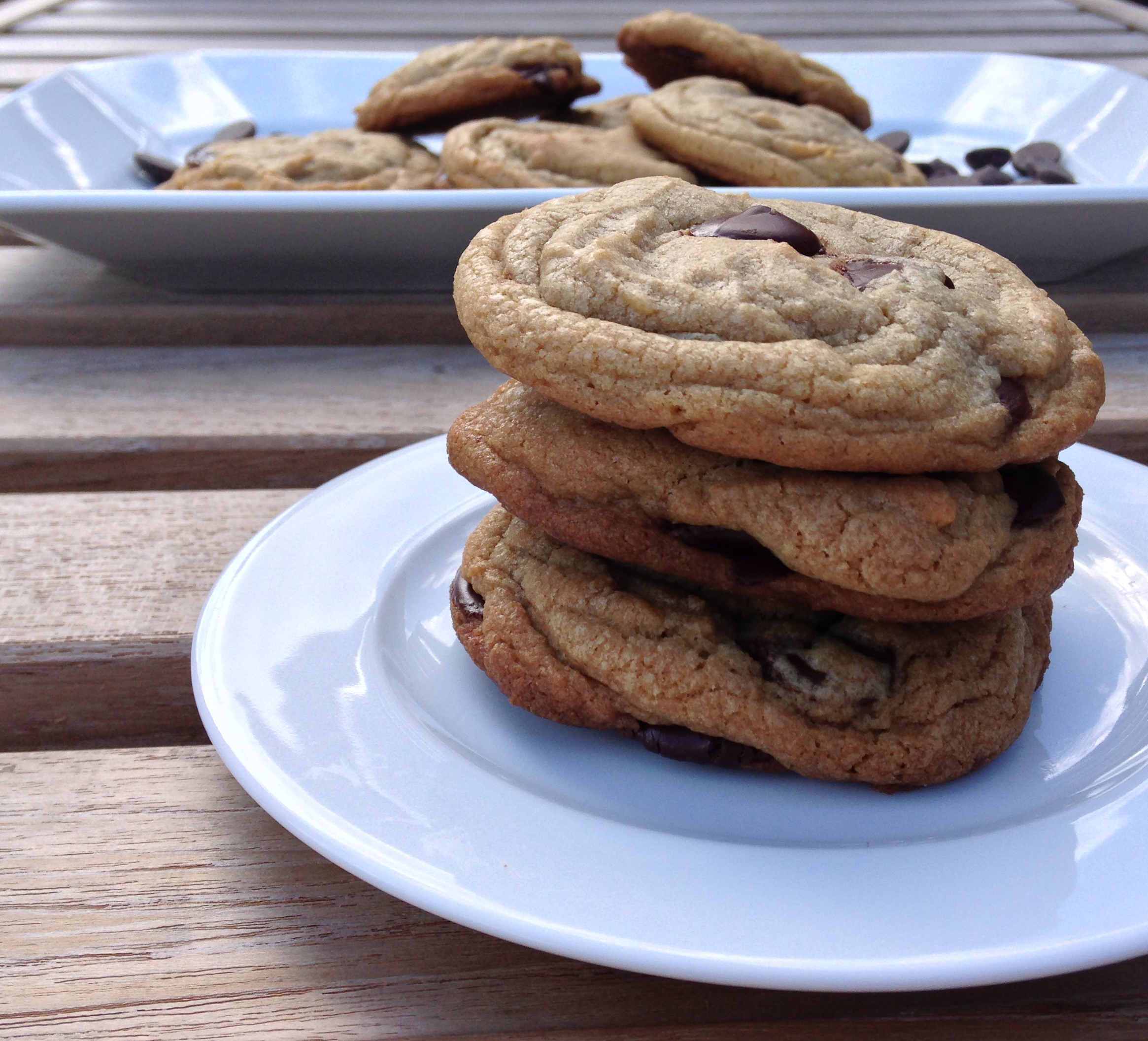 Perfect Chocolate Chip Cookies, made with browned butter | ChezCateyLou.com