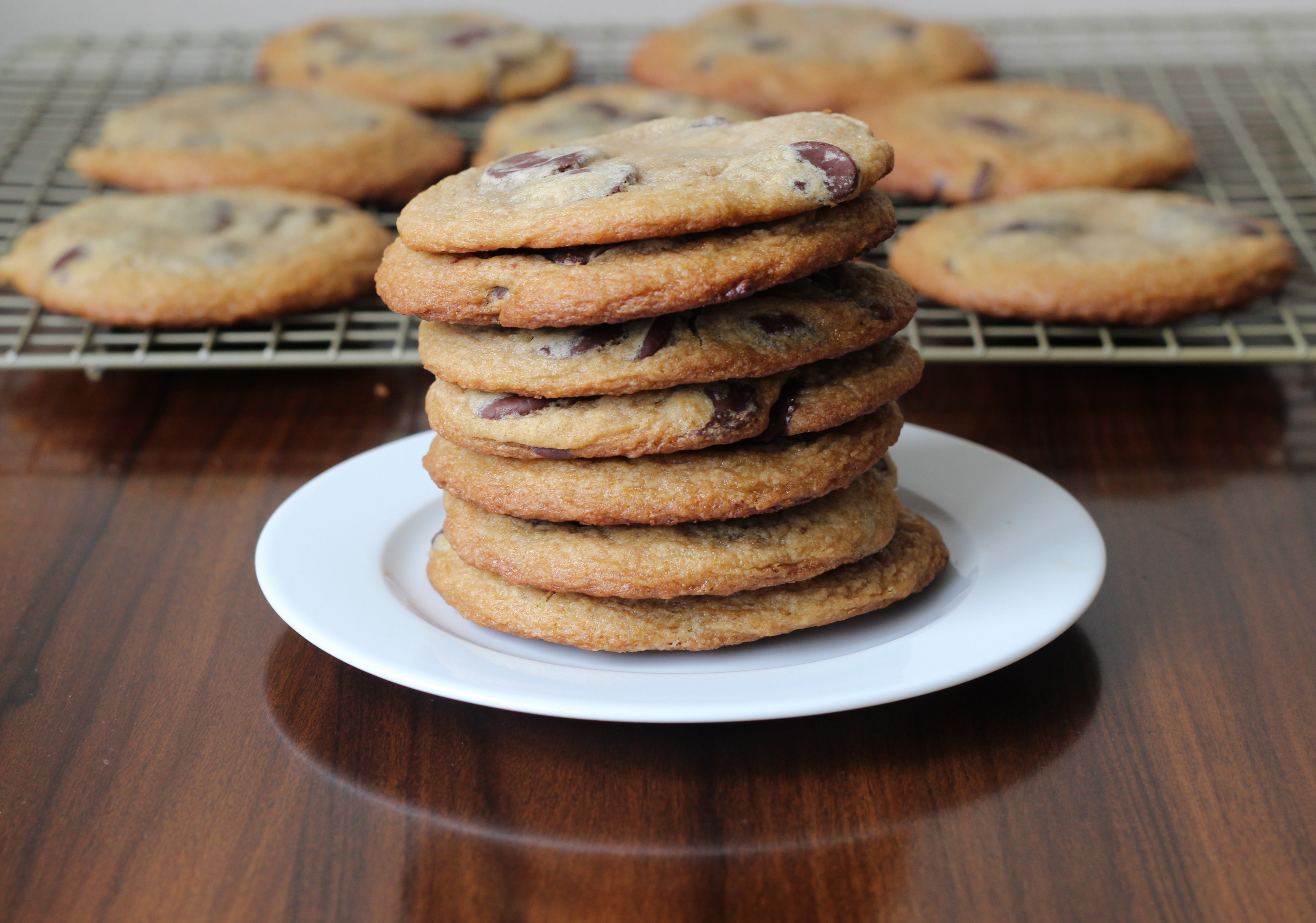 Chocolate Chip Cookies Made with Cream Cheese | ChezCateyLou.com