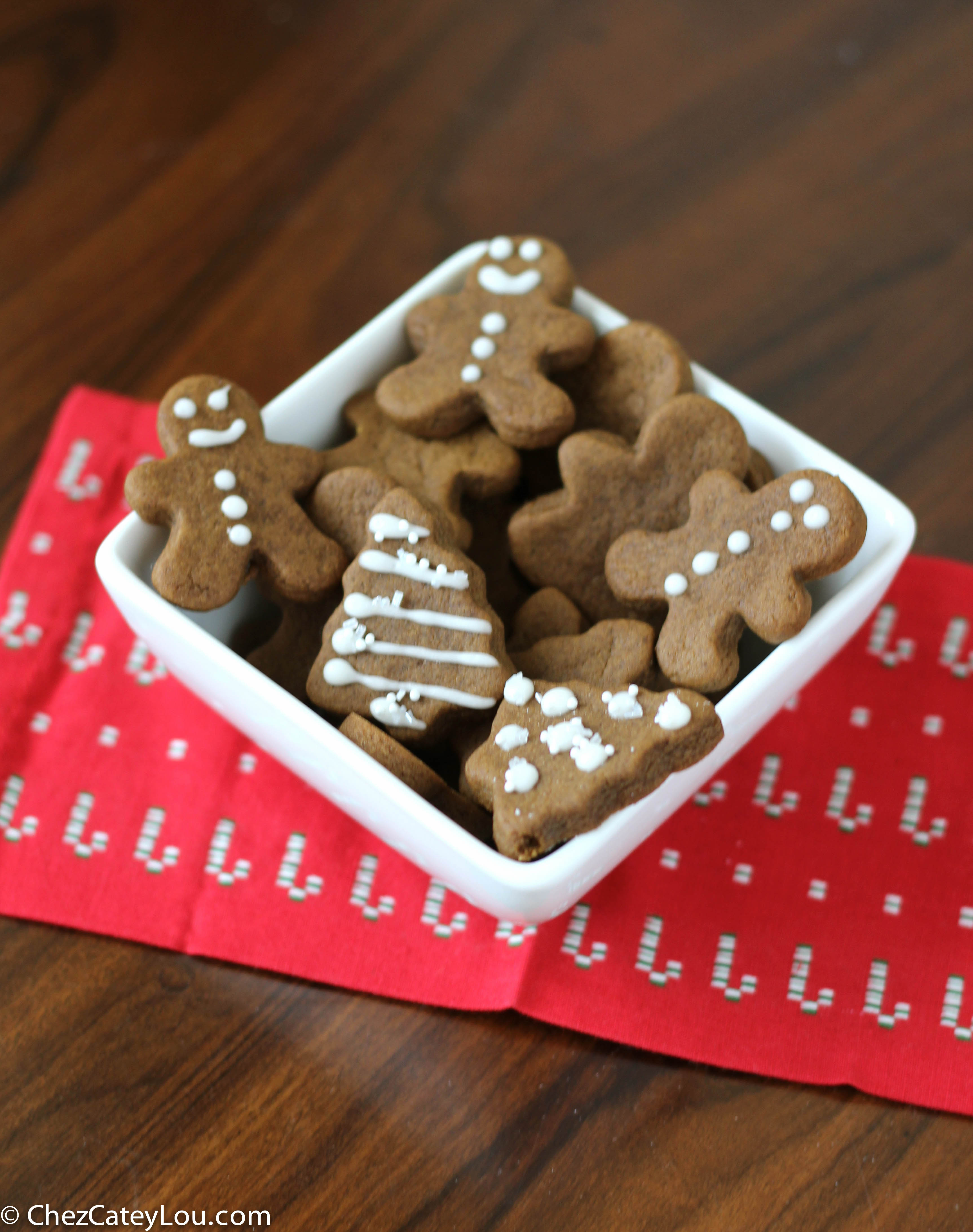 Thick and Chewy Gingerbread Cookies