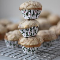 Cinnamon Cookie Butter Mini Muffins